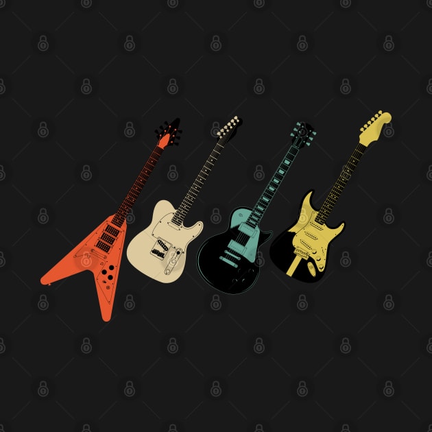 Vintage Guitars by Vector Deluxe