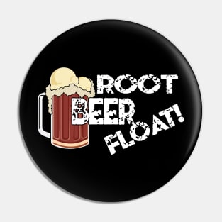 Kids cute root beer float Pin