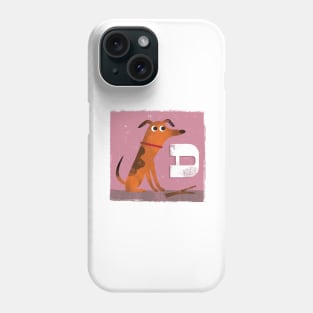 D is for Dog Phone Case