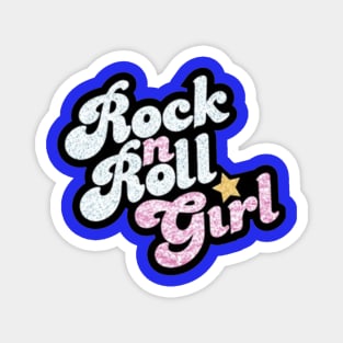 Rock n' Roll Girl Magnet