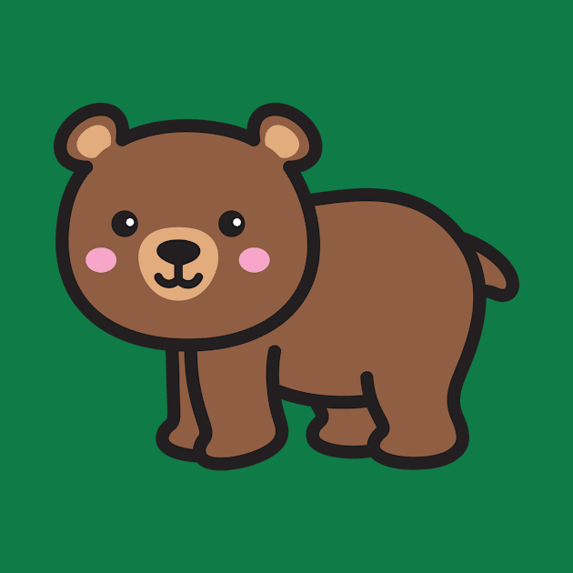 Baby Bear by yellowline