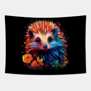 Hedgehog Rainbow Tapestry