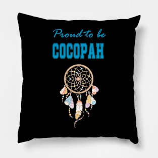 Native American Cocopah Dreamcatcher 50 Pillow