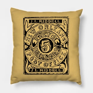 Crawford Stamp Pillow