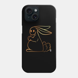 Golden Bunny Phone Case