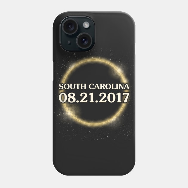 Solar Eclipse August 2017 South Carolina Phone Case by Bricke