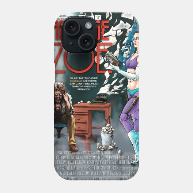 Revenge Of Zoe Movie Poster Phone Case by Pondo Enterprises