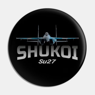 SU 27 Sukhoi Flanker Jet Fighters Pin