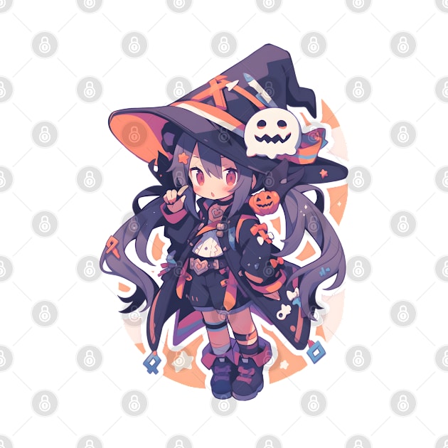 Kawaii Anime Halloween by AestheticsArt81