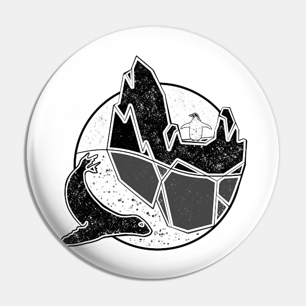 Floating Iceberg Pin by AquaDuelist