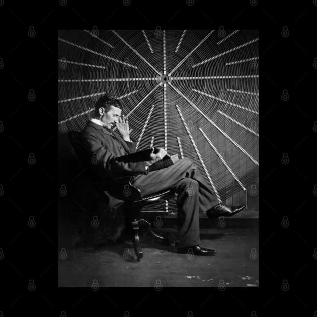 Nikola Tesla - Public Domain by Hounds_of_Tindalos