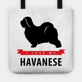 I Love My Havanese Tote