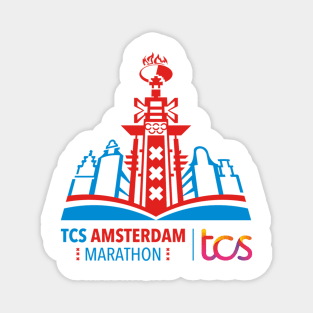 tcs amsterdam marathon 2024 Magnet