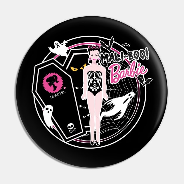 Mali-Boo Barbie Pin by David Hurd Designs