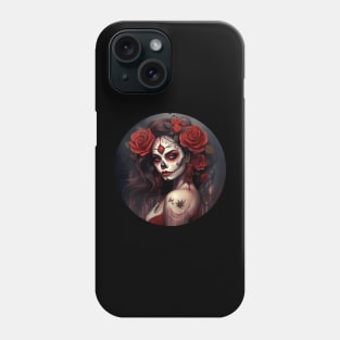 Sugar Skull Girl Phone Case