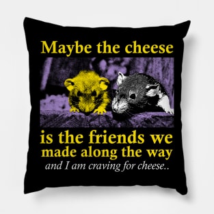 Maybe the cheese Rat Pillow