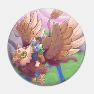 Griffin Ride Pin