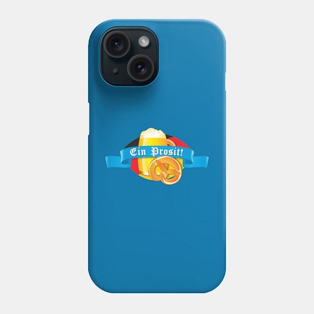 Ein Prisit! Oktoberfest Phone Case by goldengallery