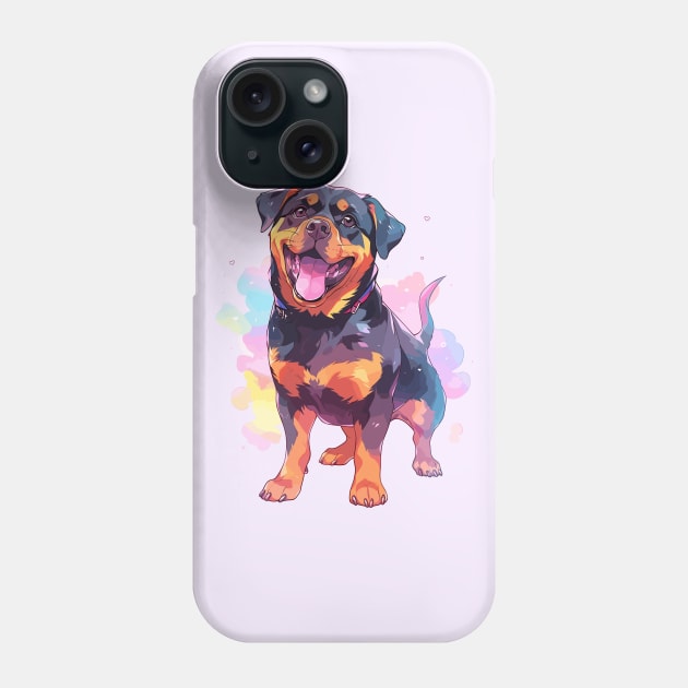 Cute rottweiler puppy Phone Case by etherElric