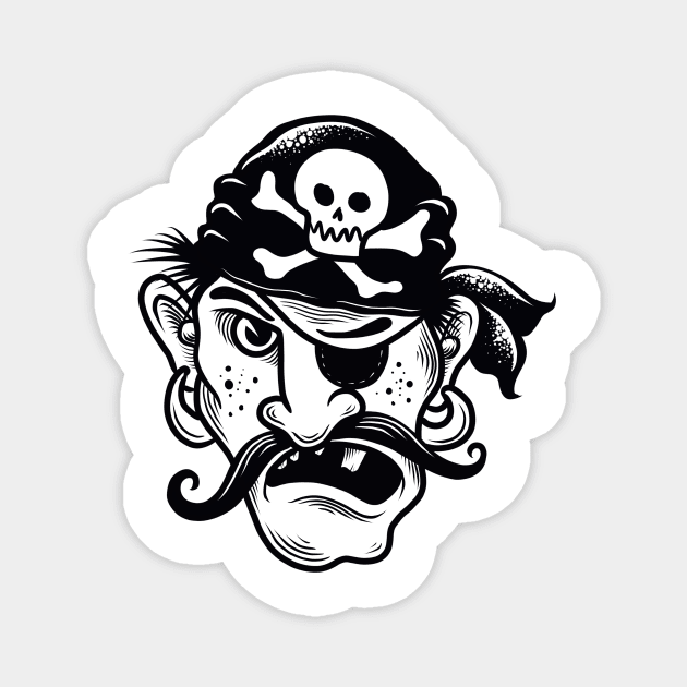 Pirate Magnet by Adorline