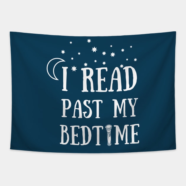 I Read Past My Bedtime Tapestry by High Altitude