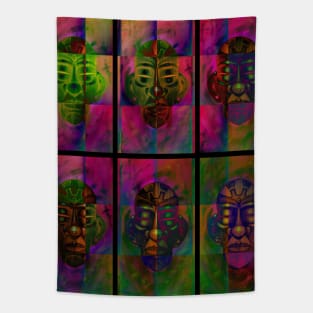 African Tribal Mask_Mystic-4 Tapestry