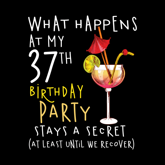 37Th Birthday - What Happens 37Th Birthday by jrgenbode