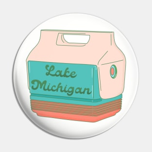 Lake Michigan Cooler Pin