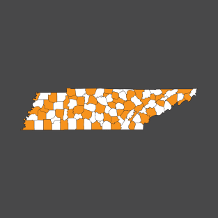 Tennessee County Checkerboard T-Shirt