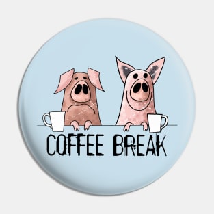 Coffee Break Pin