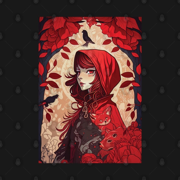 Fairytale Heroine : Red Riding Hood by Focused Instability