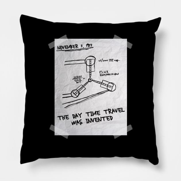 Flux Capacitor Pillow by RedStormCreative