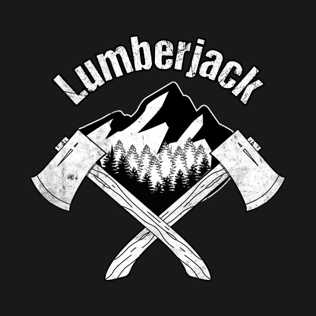 Lumberjack Woodworker Arborist Forestry by MGO Design