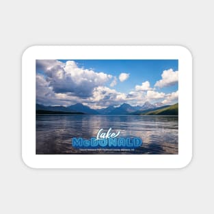 Lake McDonald Magnet