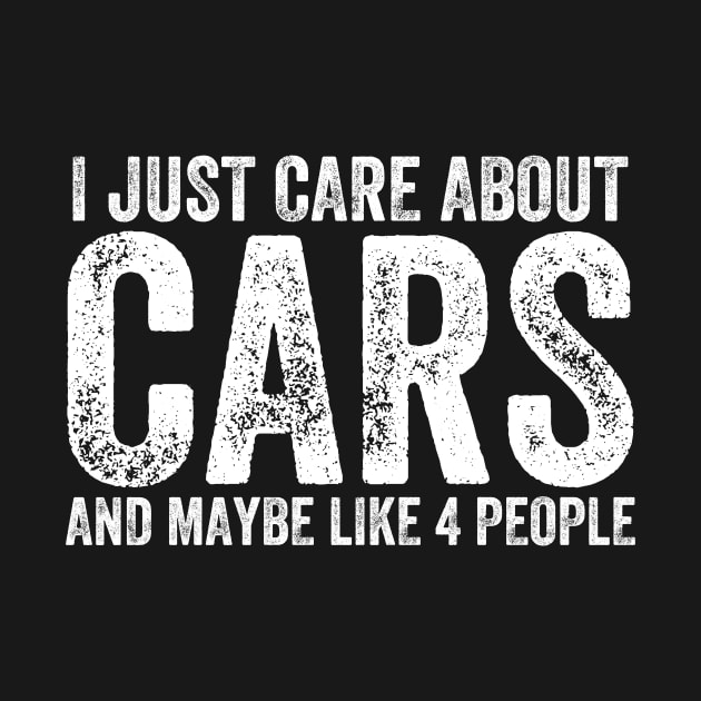 I just care about cars and maybe like 4 people by captainmood