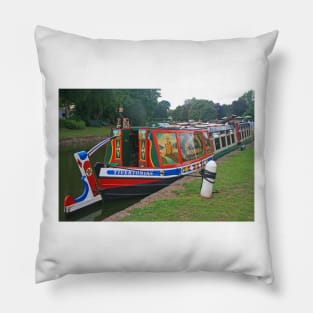 Tivertonian Horse Drawn Barge, August 2022 Pillow