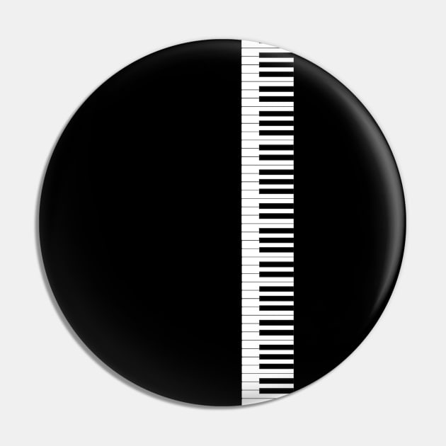 Piano Keys Pin by candhdesigns