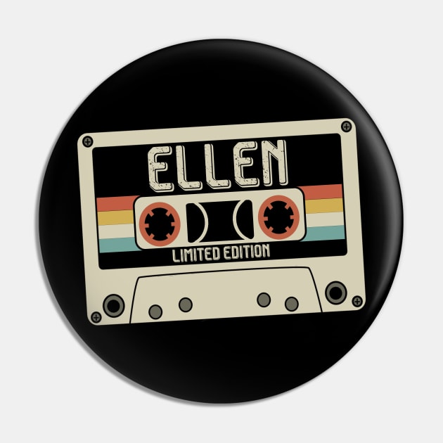 Ellen - Limited Edition - Vintage Style Pin by Debbie Art