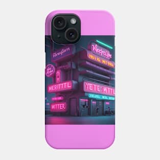 Neon Hotel Phone Case