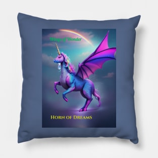 Dragon Unicorn Pillow