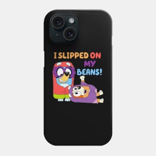 i slipped on my beans Phone Case