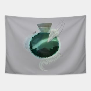 Dragonic Orbs Tapestry