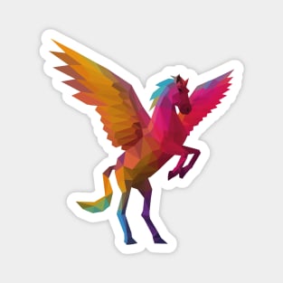 Rainbow Pegasus Magnet