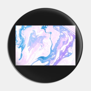 Blue and Pink Marble Pattern Pin