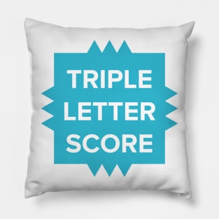 Tripple Letter Scorer Pillow