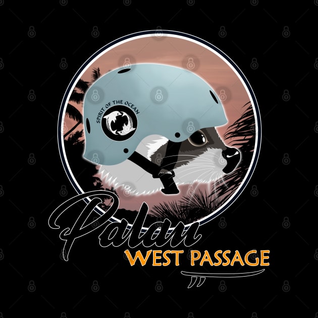 Palau West Passage Surfing by NicGrayTees