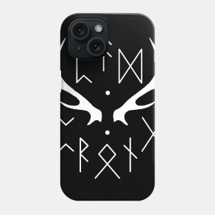 Pad&Prong Taxidermy "Runes" Logo (Reversed) Phone Case