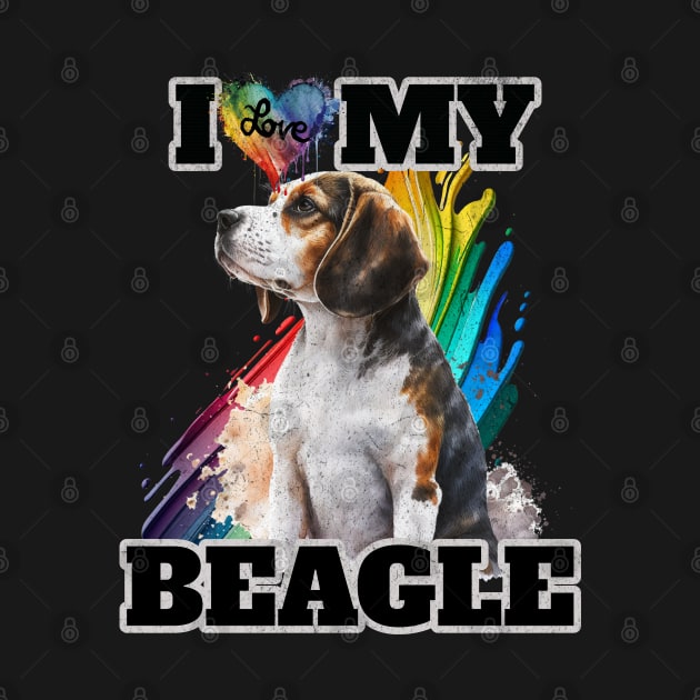 I Love My Beagle by NorseMagic