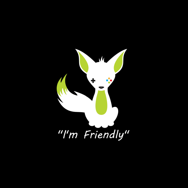 I'm Friendly (Classic White Fox) by GGSammy