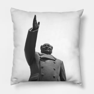 Mao - warm greeting Pillow